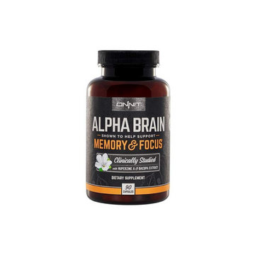 Onnit Labs Alpha Brain Memory & Focus Supplement, 90 Capsules β Supports Cognitive Function