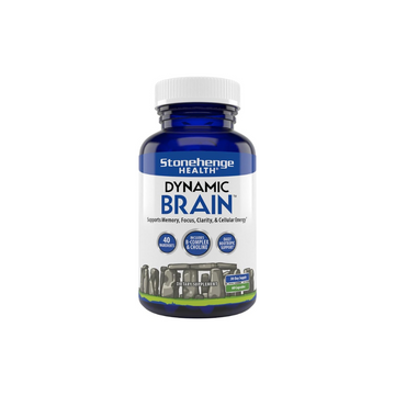 Stonehenge Health Dynamic Brain Supplement β Supports Memory, Focus & Clarity with 40 Nootropic Ingredients