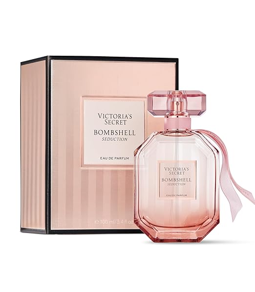 Victoria's Secret Bombshell Seduction Eau de Parfum – 3.4 oz | Luxurious Feminine Fragrance with White Peony, Sage & Velvet Musk